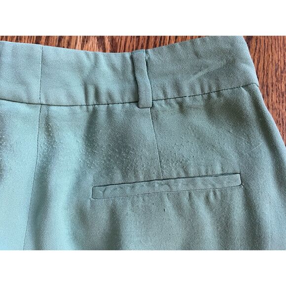 GOLDEN GOOSE Deluxe Brand Green Wide Leg Pants Trousers Women's Size 24 - Picture 10 of 10